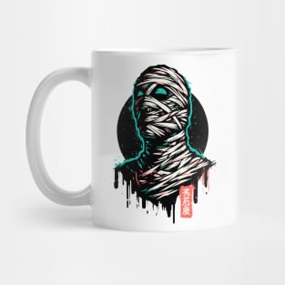 Mummy zombie neon Mug